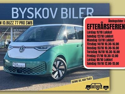 Lysgrønmetal Brugt 2024 VW ID. Buzz Pro Van | 383.995 kr. (Fair pris)