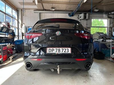 Sort Brugt 2018 Alfa Romeo Stelvio Super SUV | 219.000 kr.