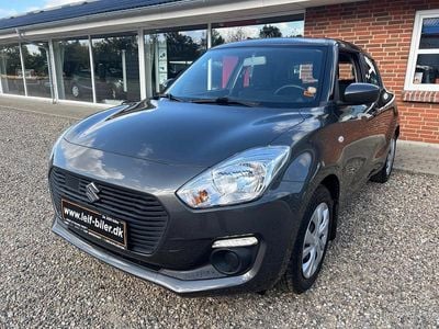 Mineral gray Brugt 2017 Suzuki Swift Club Hatchback | 109.900 kr. (Lidt for dyr)