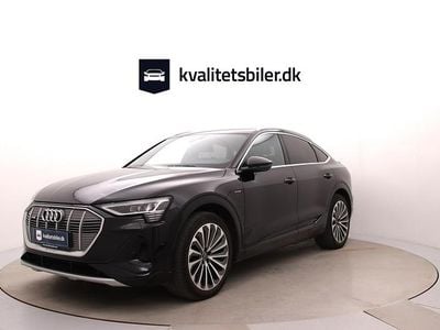 Brugt Audi e-tron Sportback S-Line 230 kW (313 HK) 2021 Sort SUV