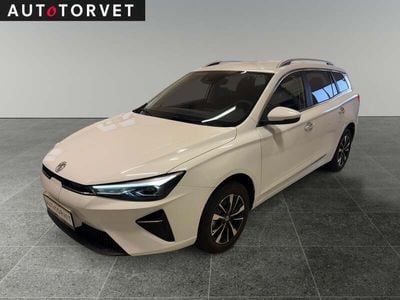 Hvid Ny 2025 MG MG5 EV Comfort Stationcar | 174.700 kr. (Fair pris)