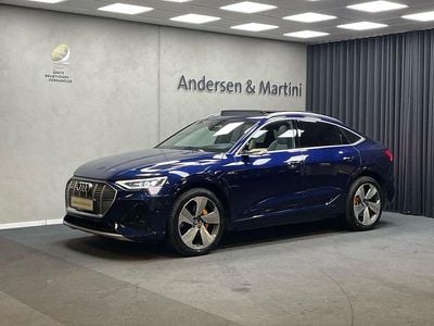Blå Brugt 2020 Audi e-tron Sportback S-Line SUV | 298.800 kr.