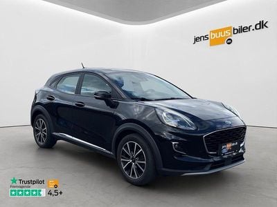 Brugt Ford Puma Titanium 125 HK (91 kW) 2020 Sortmetal SUV