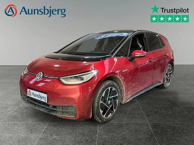 Brugt VW ID.3 Pro Performance 150 kW (204 HK) 2022 Rød metal Hatchback