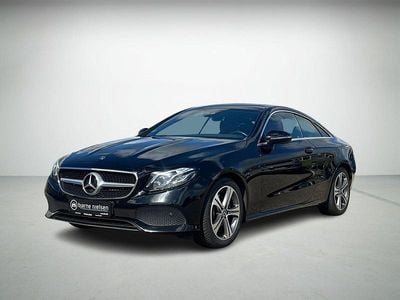 Sort Brugt 2018 Mercedes E220 Avantgarde Coupe | 334.990 kr.