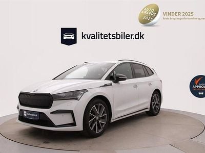 Brugt Skoda Enyaq iV SportLine 132 kW (180 HK) 2022 Hvid SUV