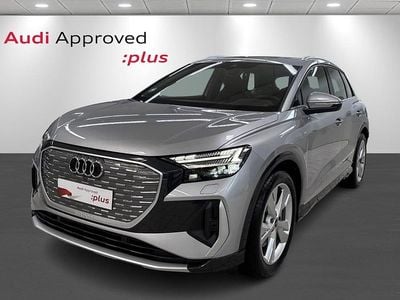 Sølvmetal Brugt 2025 Audi Q4 e-tron S-Line SUV | 389.900 kr. (Fair pris)