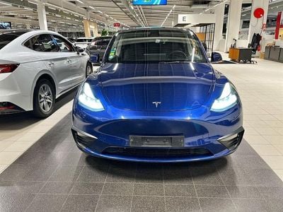 Blåmetal Brugt 2023 Tesla Model Y Long Range AWD SUV | 259.900 kr. (Fair pris)