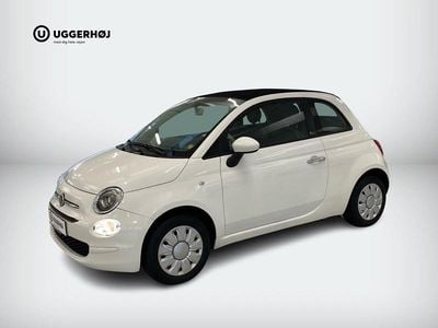 Hvid Brugt 2016 Fiat 500C Pop Cabriolet | 84.900 kr. (Fair pris)