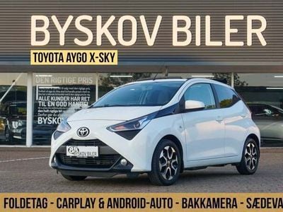 Hvid Brugt 2021 Toyota Aygo x-sky Hatchback | 93.995 kr. (God pris)