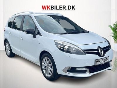 Hvid Brugt 2015 Renault Grand Scénic III LIMITED MPV | 79.900 kr. (Lidt for dyr)