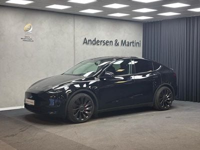Sort Brugt 2022 Tesla Model Y Performance SUV | 285.800 kr. (Fair pris)