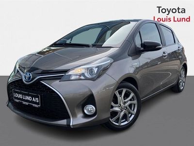 brugt Toyota Yaris Hybrid 1,5 Hybrid Delight E-CVT 100HK 5d Trinl. Gear