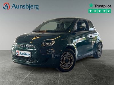 Grøn/blå Brugt 2023 Fiat 500e Icon Hatchback | 129.500 kr. (Fair pris)