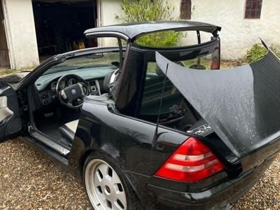Brugt Mercedes SLK230 1997 Sort Cabriolet