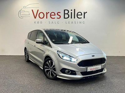Sølvmetal Brugt 2019 Ford S-MAX ST-Line MPV | 239.900 kr. (Dyr)