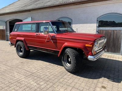 Rød Brugt 1978 Jeep Cherokee SUV | 371.750 kr.