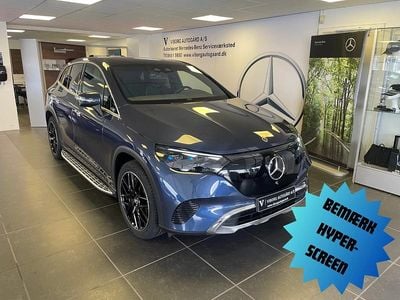 Blåmetal Brugt 2023 Mercedes EQE350 Electric Art SUV | 699.900 kr.