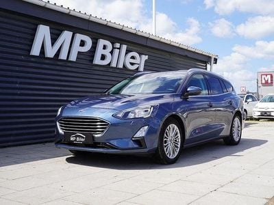 Brugt Ford Focus Titanium 155 HK (114 kW) 2020 Blåmetal Hatchback