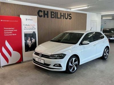 Hvid Brugt 2018 VW Polo Highline Hatchback | 149.500 kr. (Fair pris)
