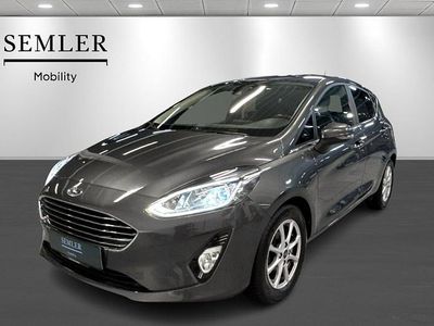 Gråmetal Brugt 2021 Ford Fiesta Titanium Hatchback | 134.900 kr. (Fair pris)