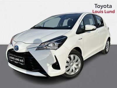 brugt Toyota Yaris Hybrid 1,5 Hybrid E-CVT 100HK 5d Trinl. Gear A+++