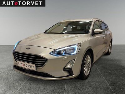 Sølvmetal Brugt 2018 Ford Focus Titanium Stationcar | 108.700 kr. (Lidt for dyr)