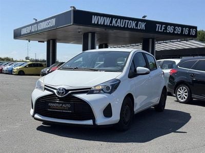 Hvid Brugt 2014 Toyota Yaris Hybrid H2 Hatchback | 64.900 kr. (God pris)