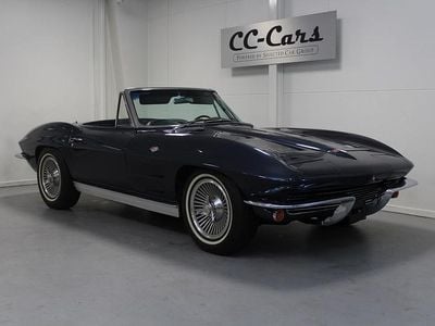 Blå Brugt 1963 Chevrolet Corvette Cabriolet | 499.900 kr.