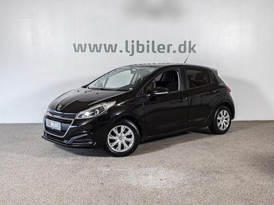 Sort Brugt 2015 Peugeot 208 Active Hatchback | 39.800 kr. (Lidt for dyr)