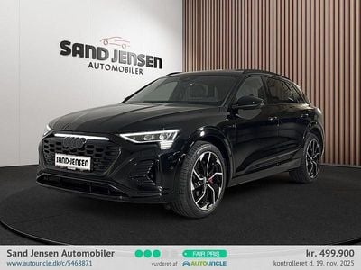 Sortmetal Brugt 2023 Audi Q8 e-tron S-Line SUV | 499.900 kr. (Fair pris)