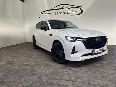 Rhodium white Brugt 2024 Mazda CX-60 Homura-Line SUV | 429.900 kr. (God pris)