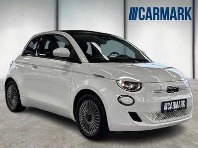 Hvid Brugt 2024 Fiat 500e Icon Cabriolet | 139.900 kr. (God pris)
