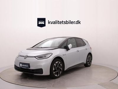 Sølvmetal Brugt 2021 VW ID.3 Pro Performance Hatchback | 172.900 kr. (God pris)