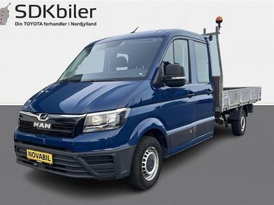Brugt MAN TGE 140 HK (102 kW) 2018 Blå Van