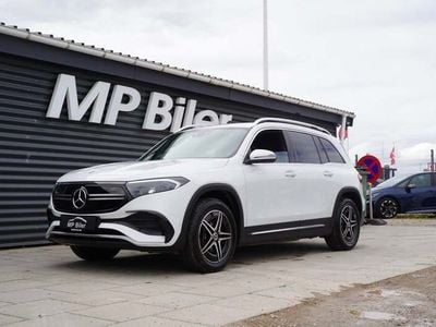 Hvid Brugt 2023 Mercedes EQB250+ AMG line SUV | 339.900 kr. (God pris)