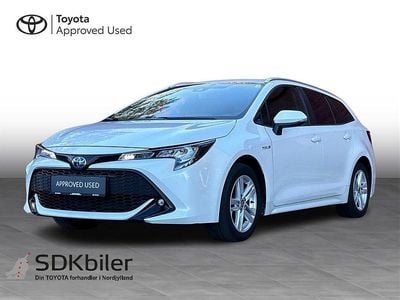 070 pearl white Brugt 2021 Toyota Corolla H3 Smart Stationcar | 199.900 kr. (Fair pris)