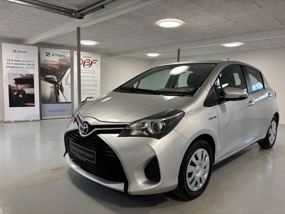 Sølvmetal Brugt 2016 Toyota Yaris Hybrid H2 Hatchback | 69.900 kr. (Super pris)
