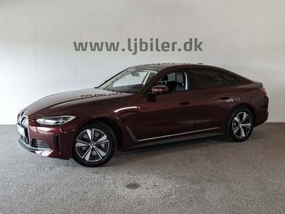 Bordeauxmetal Brugt 2023 BMW i4 Shadowline Sedan | 359.800 kr. (God pris)