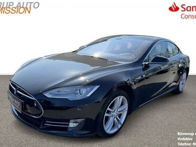Sort Brugt 2014 Tesla Model S Sedan | 99.900 kr. (Super pris)