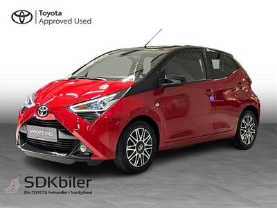 Brugt Toyota Aygo X-clusiv 72 HK (52 kW) 2020 Rød metal Hatchback
