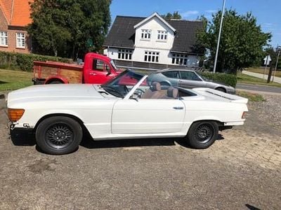 Brugt Mercedes 450 1973 Hvid Cabriolet