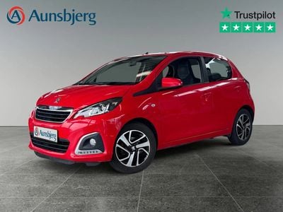 Rød Brugt 2016 Peugeot 108 Allure Hatchback | 59.500 kr. (Fair pris)