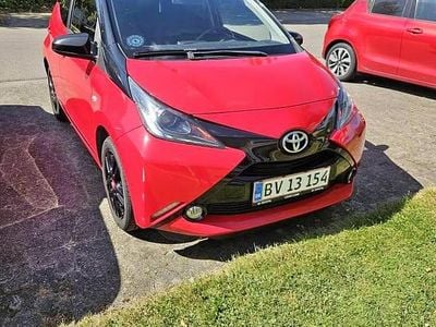Brugt Toyota Aygo X-cite 69 HK (50 kW) 2017 Rød Hatchback