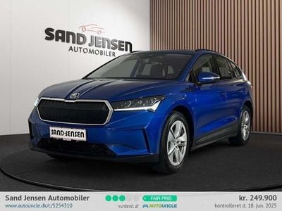Blåmetal Brugt 2022 Skoda Enyaq iV ecoSuite SUV | 249.900 kr. (Fair pris)