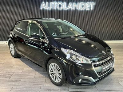 Sort Brugt 2019 Peugeot 208 Allure Sky Hatchback | 74.800 kr. (God pris)