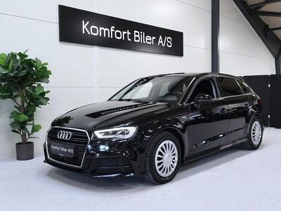 Brugt Audi A3 Sportback Sport 150 HK (110 kW) 2019 Sort Hatchback