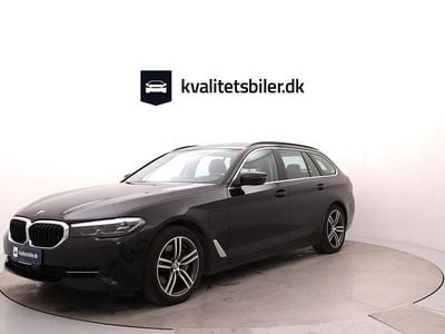 Brugt BMW 530e Sport Line 293 HK (215 kW) 2021 Sort Stationcar