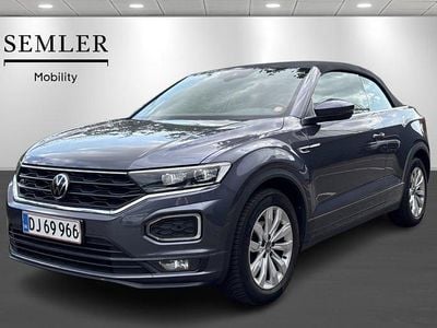 Gråmetal Brugt 2021 VW T-Roc Cabriolet R-line Cabriolet | 319.900 kr.