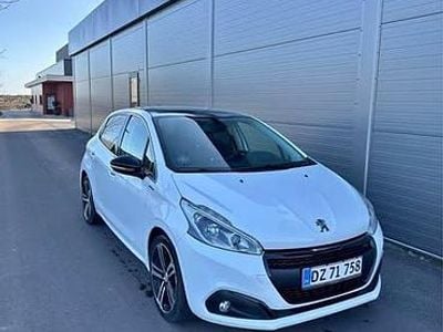 Brugt Peugeot 208 GT-line 99 HK (72 kW) 2017 Hvid Hatchback